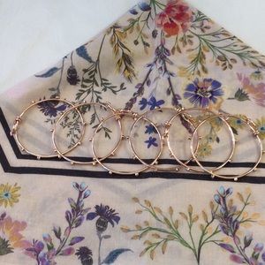 Rose Gold Bracelet Set